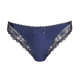 Jane Italian Brief in Velvet Blue