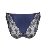 Jane Italian Brief in Velvet Blue