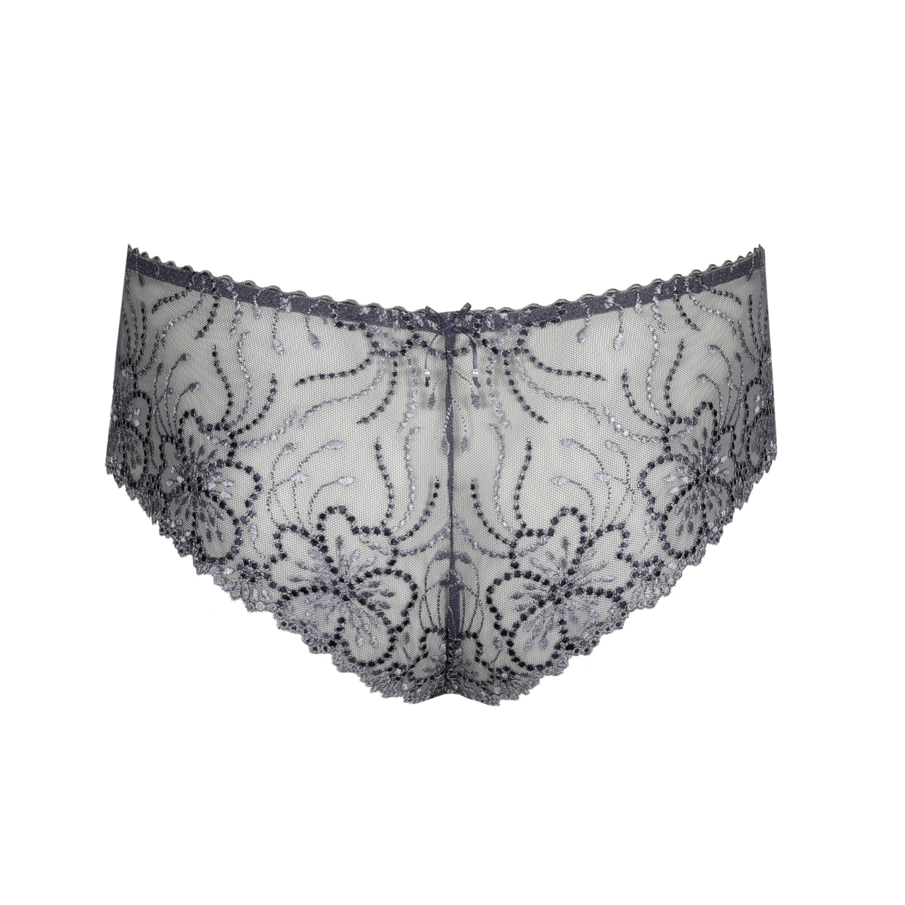 Jane Luxury Thong in Blue Shadow