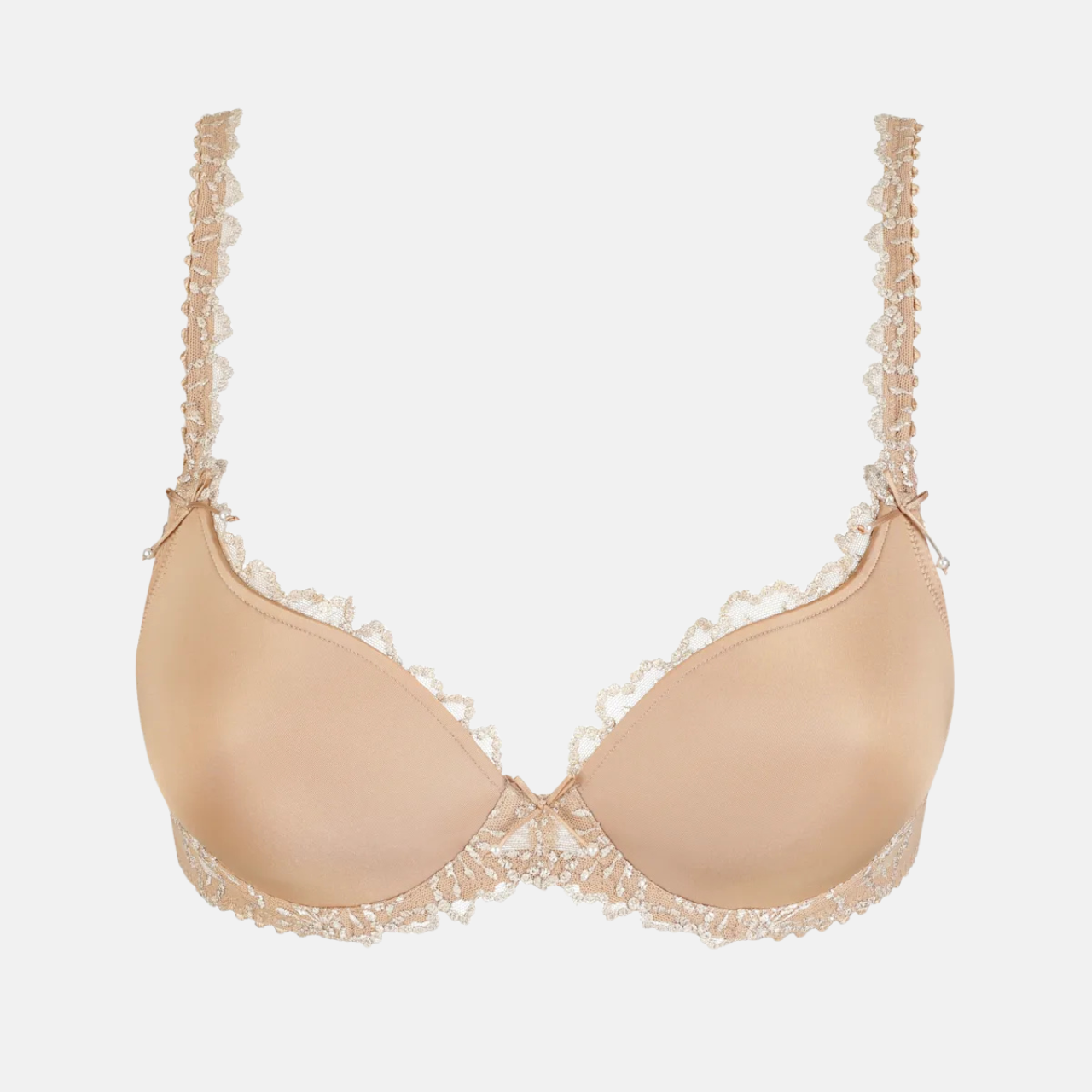 Jane Padded Heart Shape Bra in Sand