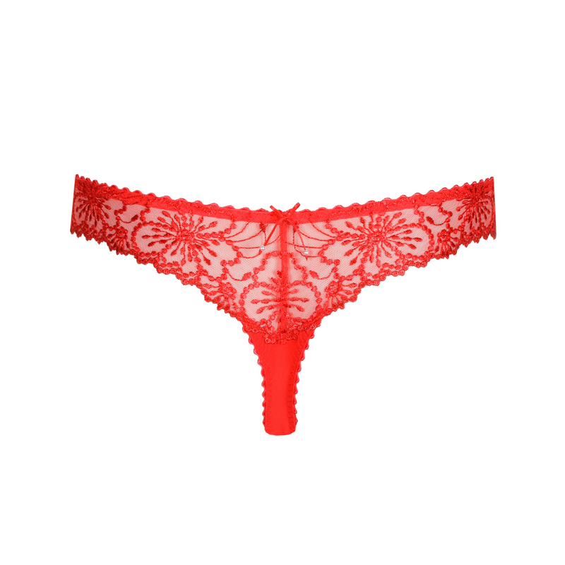 Jane Thong in True Red