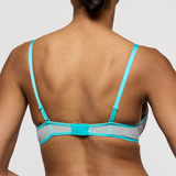 Lisbeth Padded Heartshape bra in Clearwater