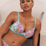 Lisbeth Padded Heartshape bra in Clearwater