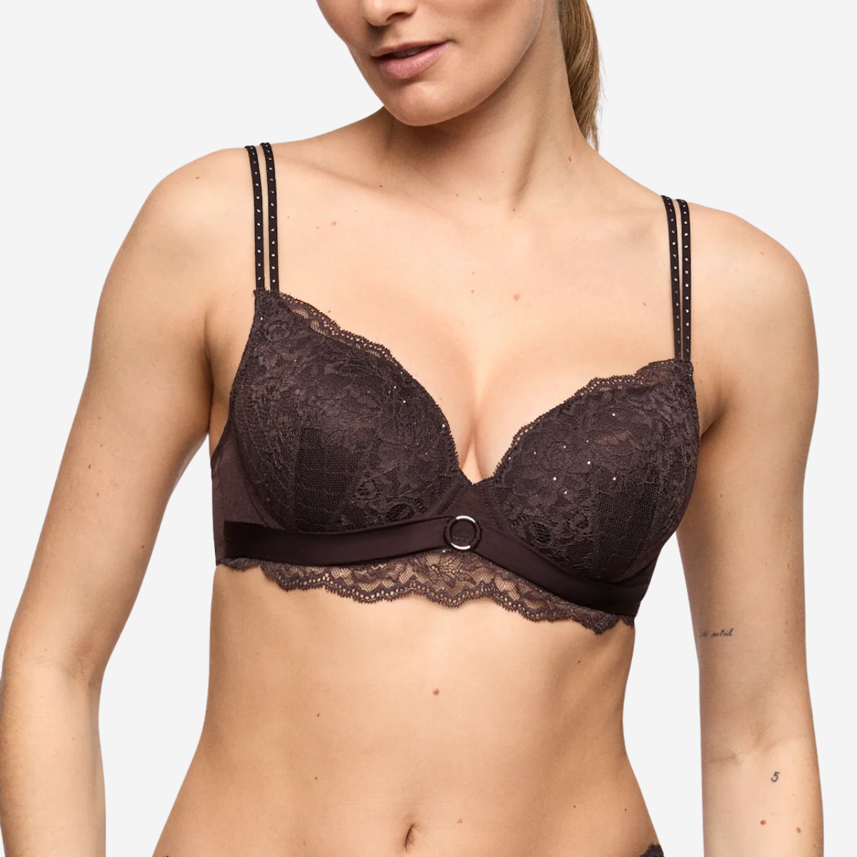 Muesa Padded Heartshape Bra in Autumn Bloom