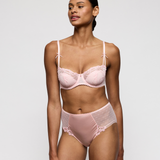 Noova High Waist Briefs in Gardenia Rose