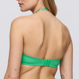 Tom Heart Shape Bra in Lush Green