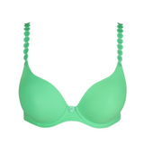 Tom Heart Shape Bra in Lush Green