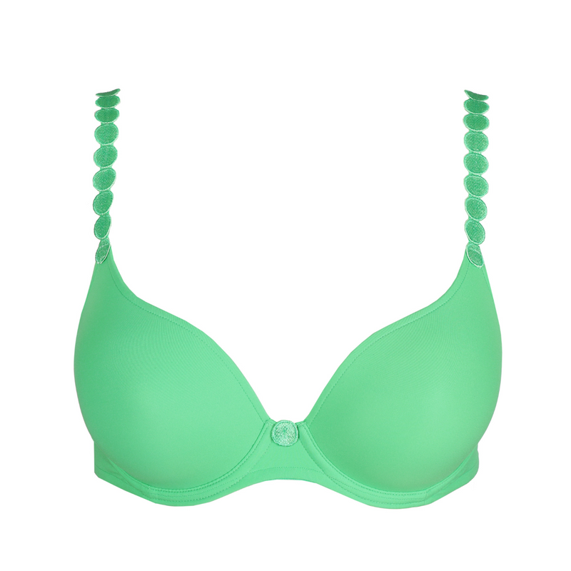 Tom Heart Shape Bra in Lush Green
