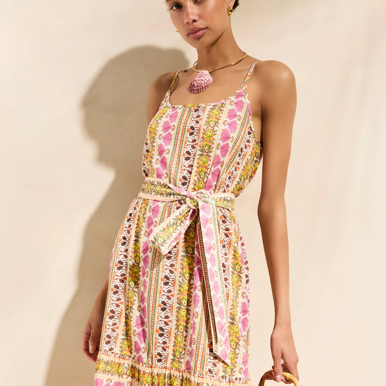Marie Oliver Kinley Dress In Seashell