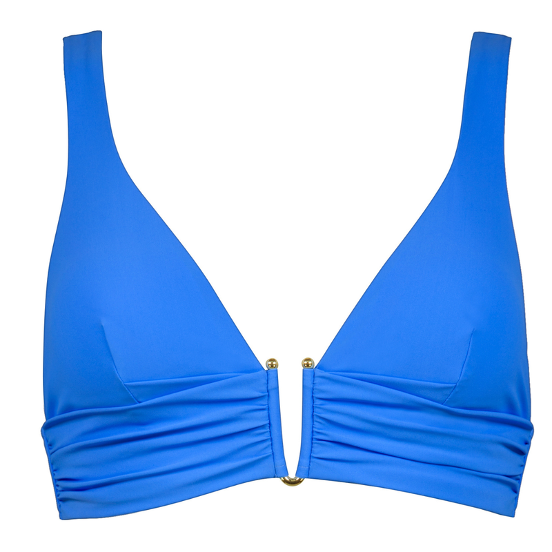 Honesty Padded Bikini Set in Horizon Blue