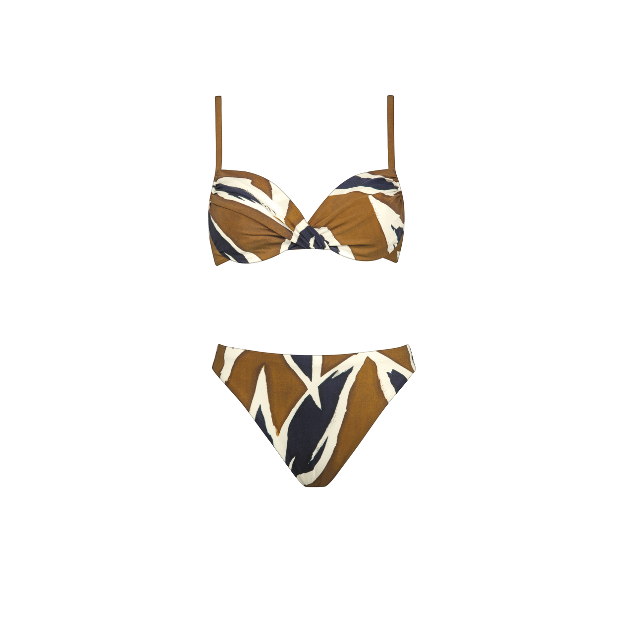 Nomade Underwired Bikini Set in Nocturne Clay