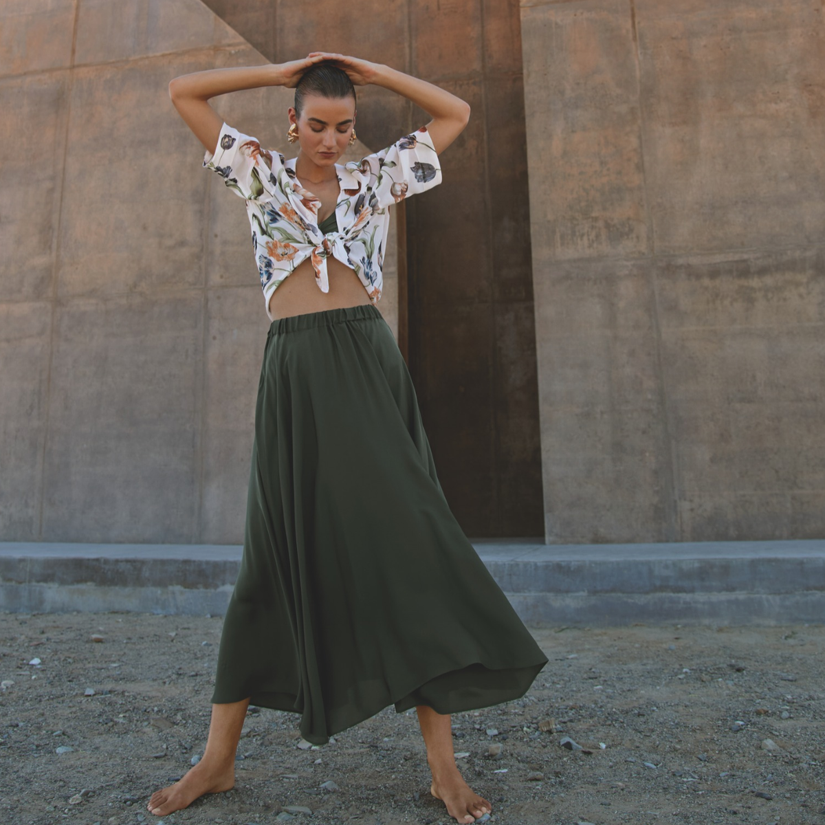 Umbra Forest Shimmer Skirt