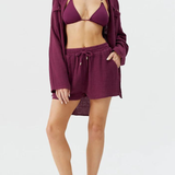 Abbie Bordeaux Shorts