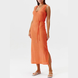 Annabel Orange Dress