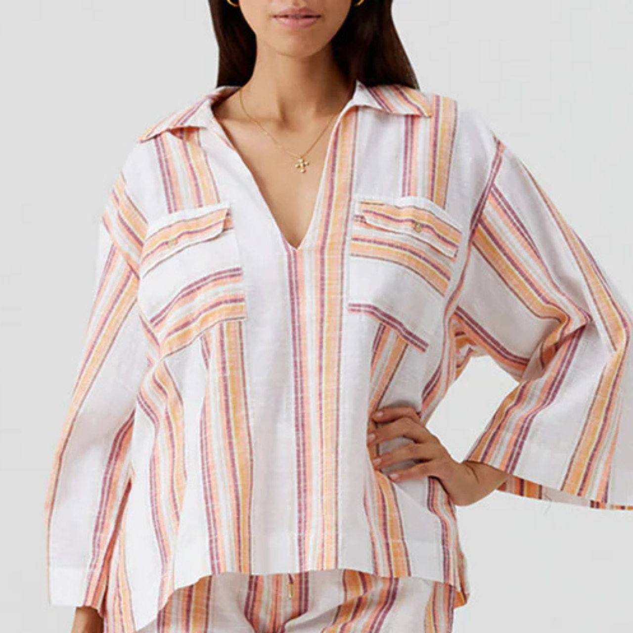 Billi Sunset Stripe Shirt