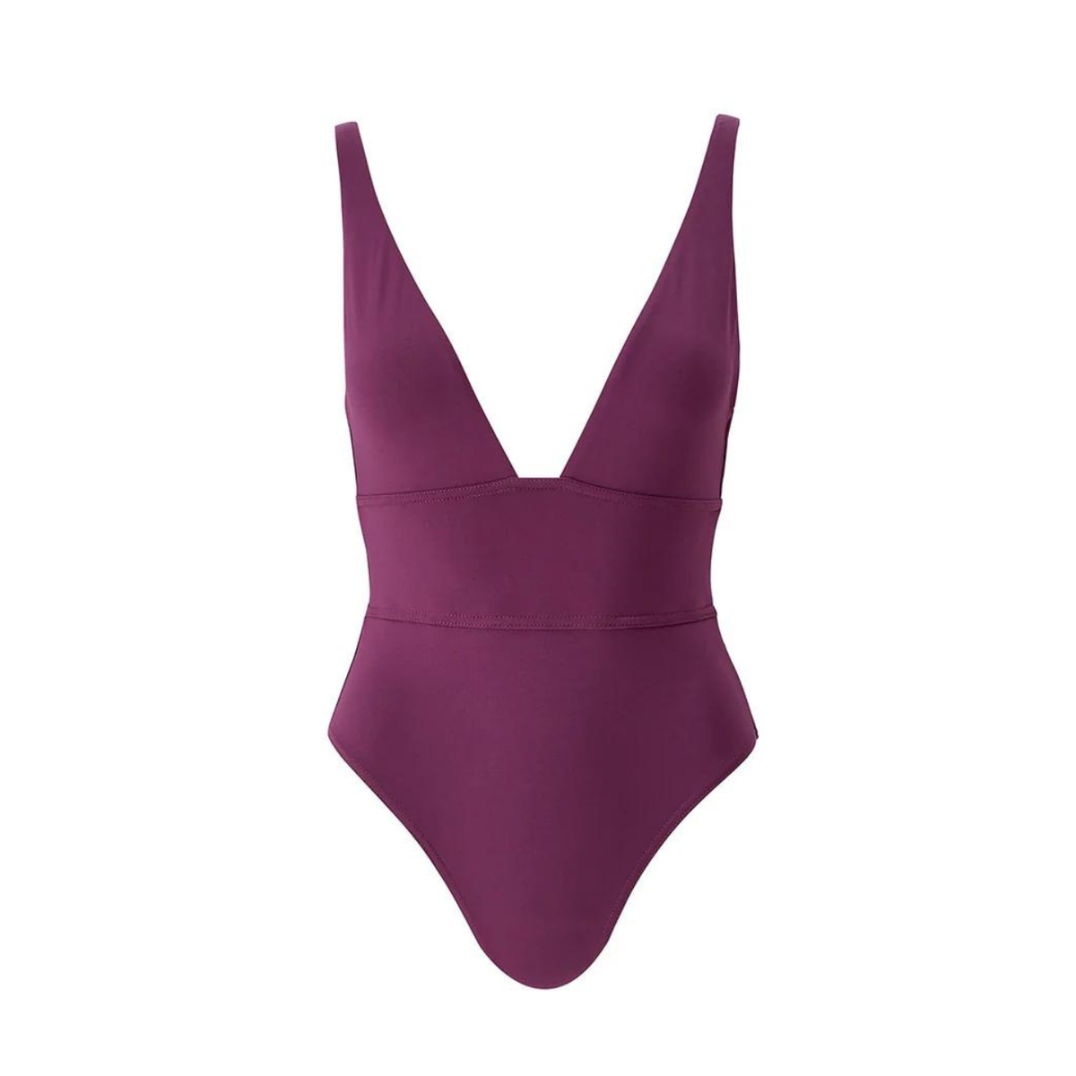 Melissa Odabash Carribean Bordeaux Swimsuit | Caroline