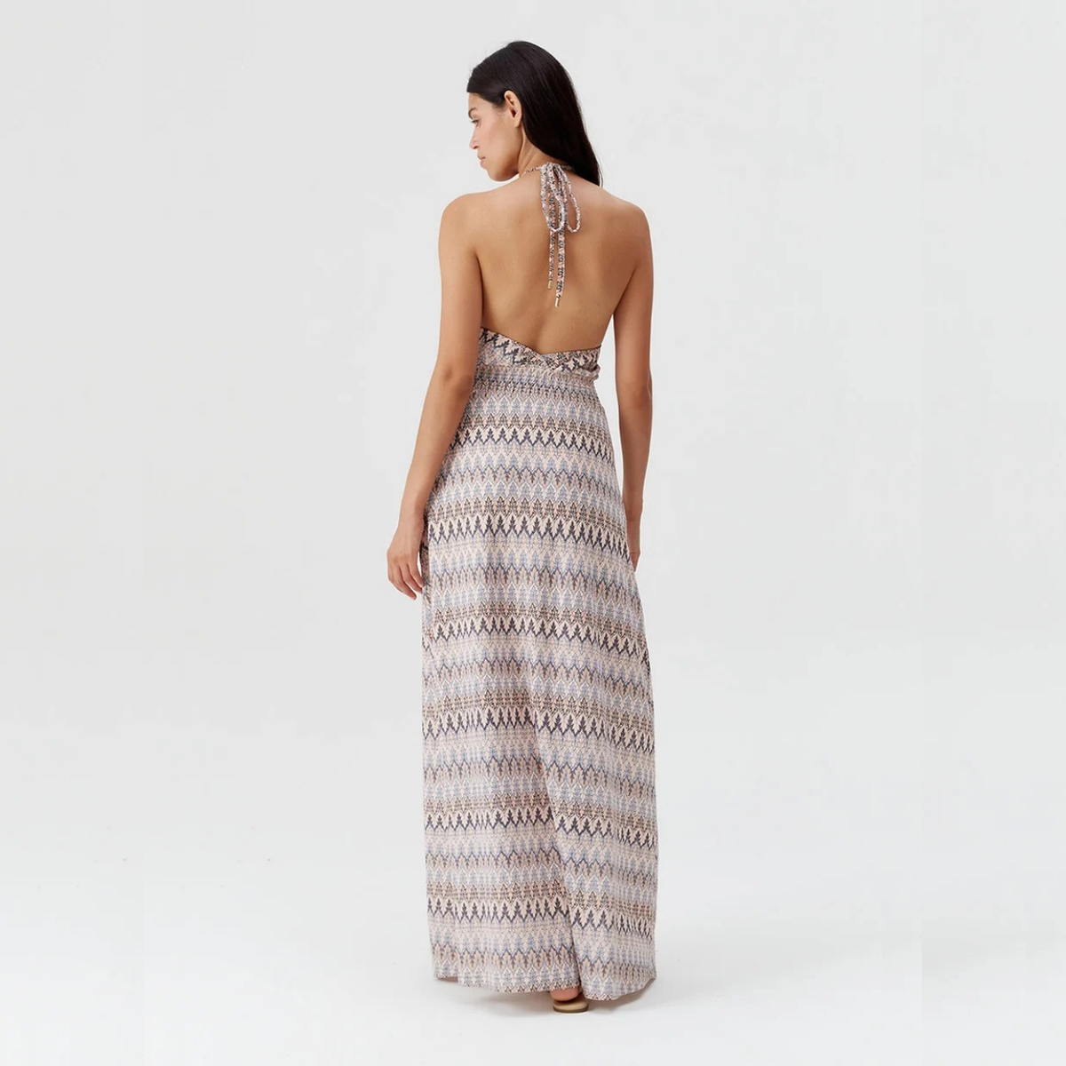 Charlotte Dress in Sand Knit