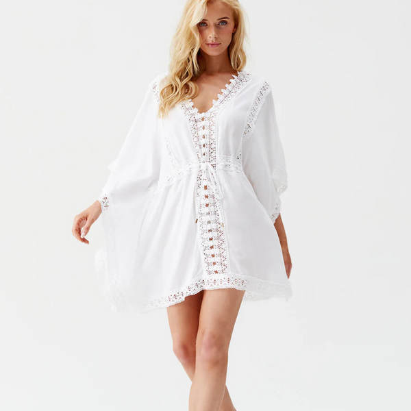 Evin White Kaftan