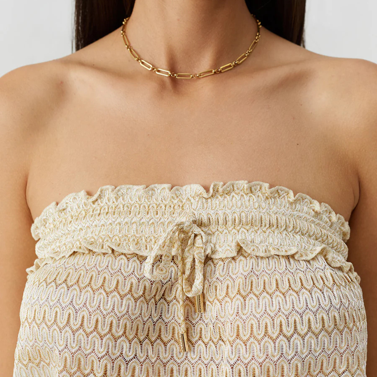Isla Gold Dress
