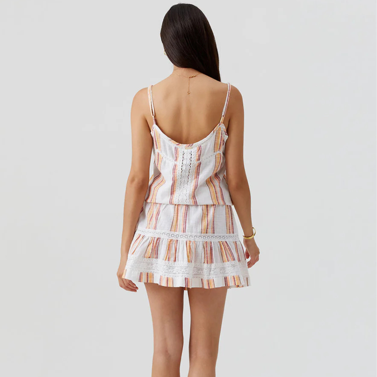 Kelly Sunset Stripe  Dress