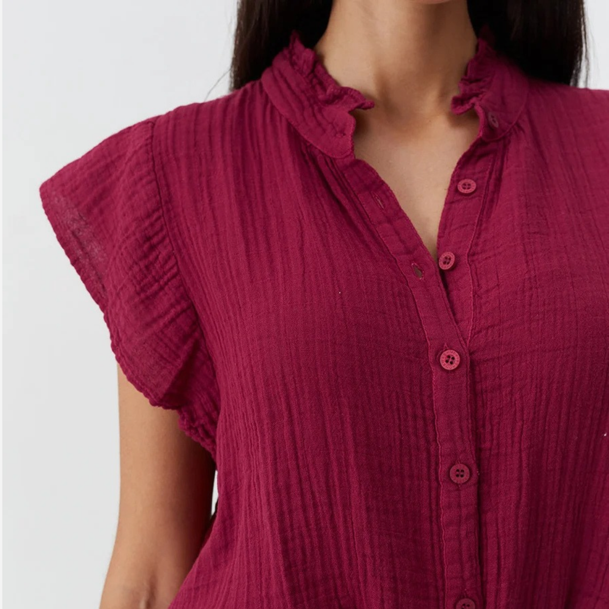 Lucinda Burgundy Dress