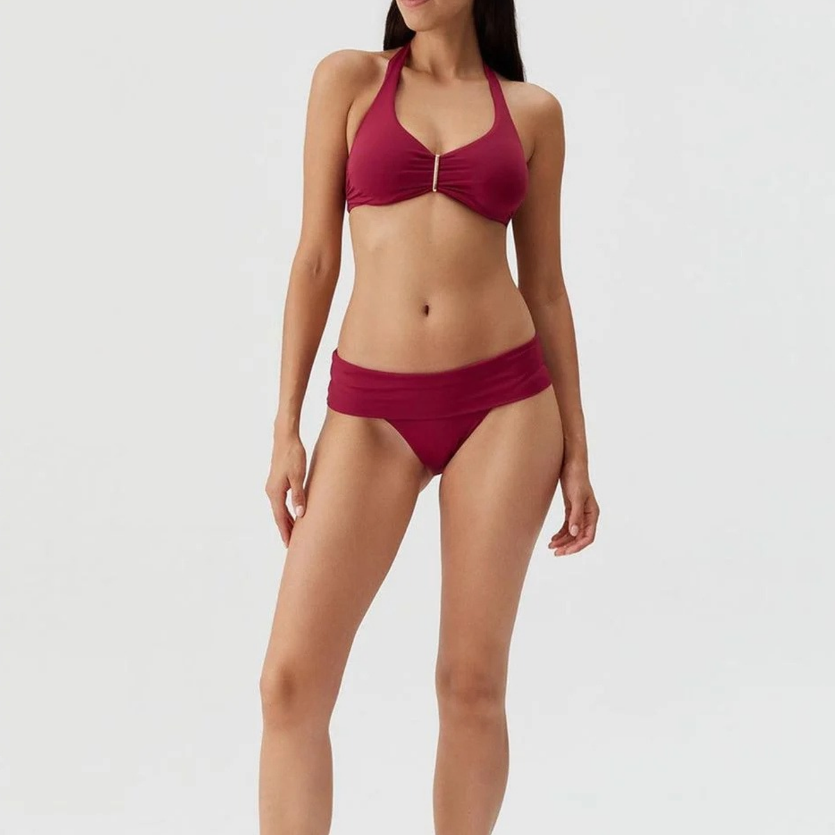 Provence Bikini Set in Burgundy