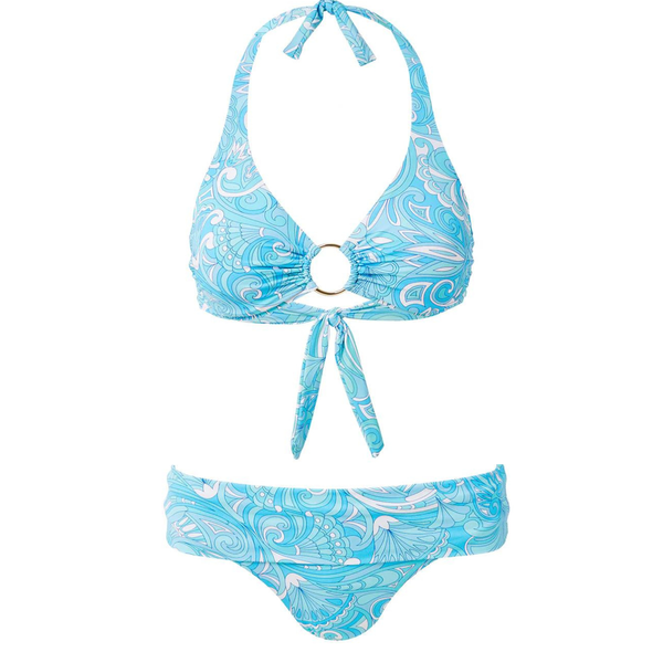 Brussels Mirage Blue Bikini