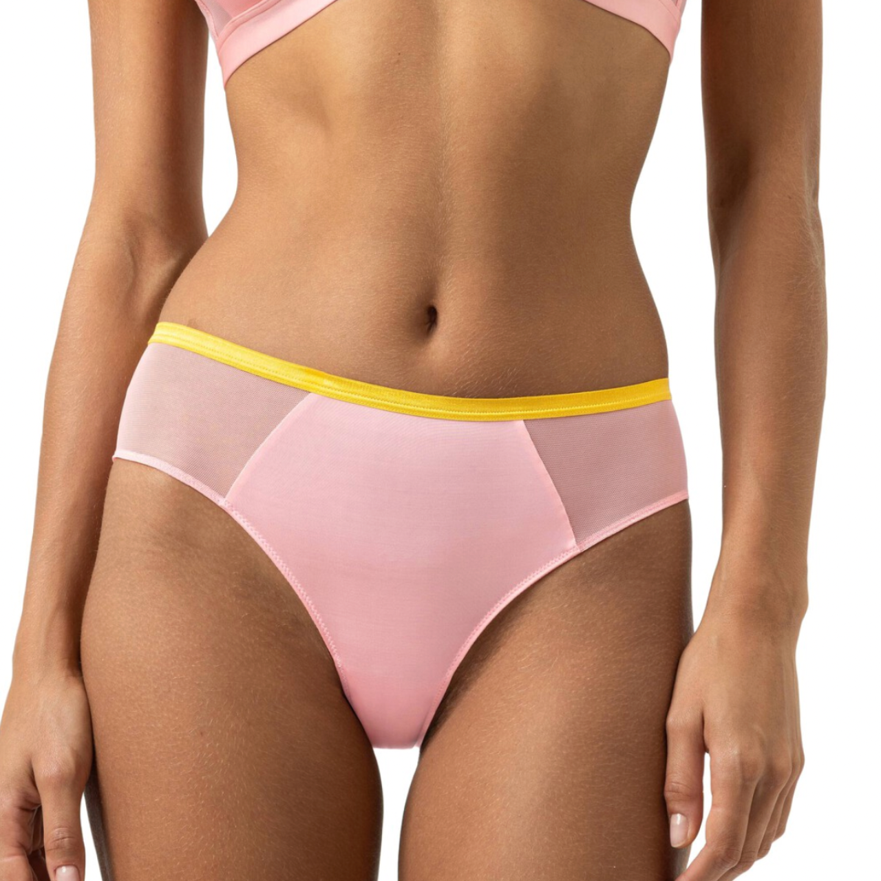 Series Poetry Almost Sheer Hipster Brief in Pink Nectar