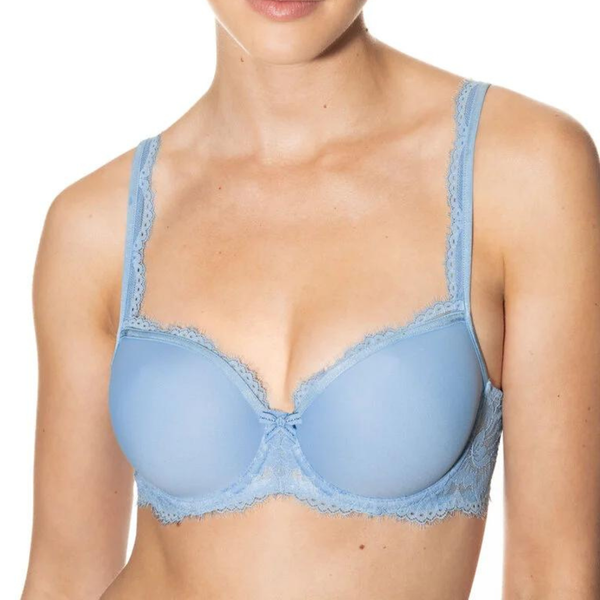 Serie Amazing Half Cup Spacer Bra in Angel Blue