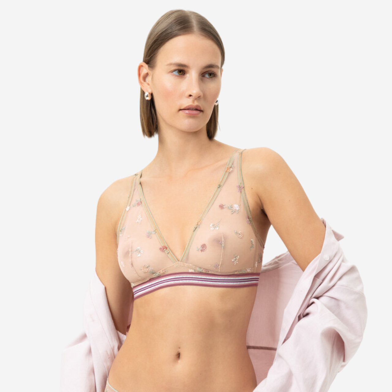 Serie Poetry Bloom & Memory Triangle Bra In Java