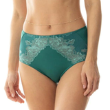 Serie Luxurious High Waisted Brief in Opal Green