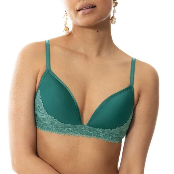 Serie Luxurious Soft Spacer Bra in Opal Green