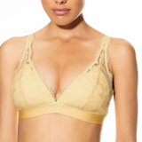 Serie Poetry Vogue Triangle Padded Bra in Golden Day