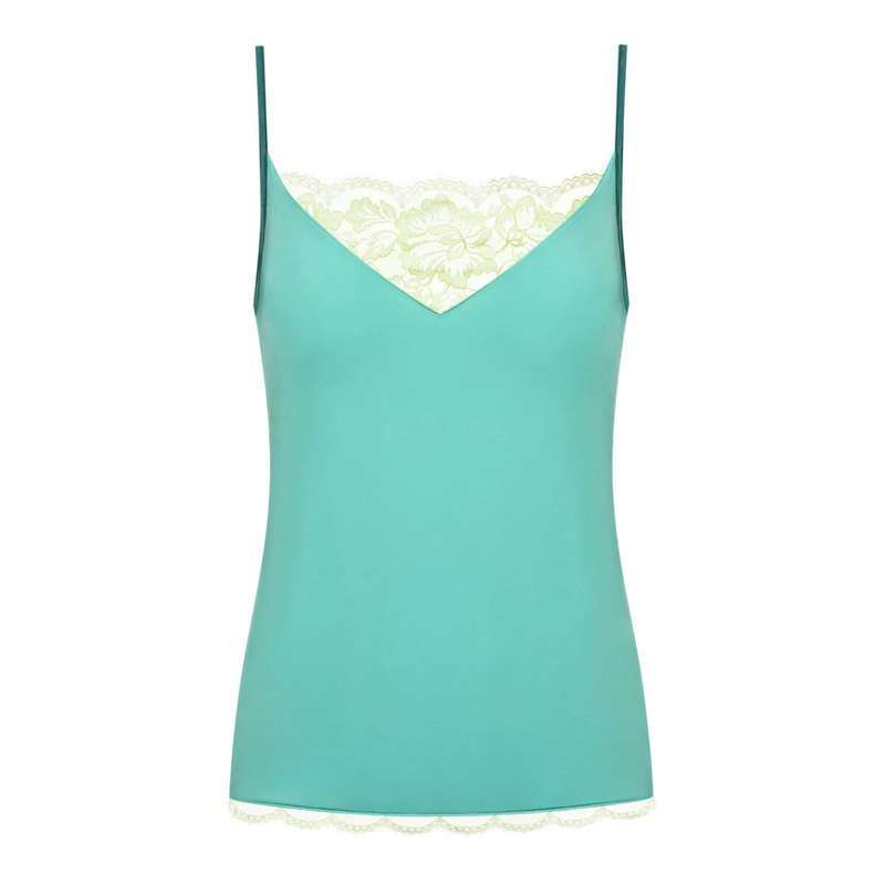 Serie Poetry Vogue Spaghetti Camisole in Seafoam