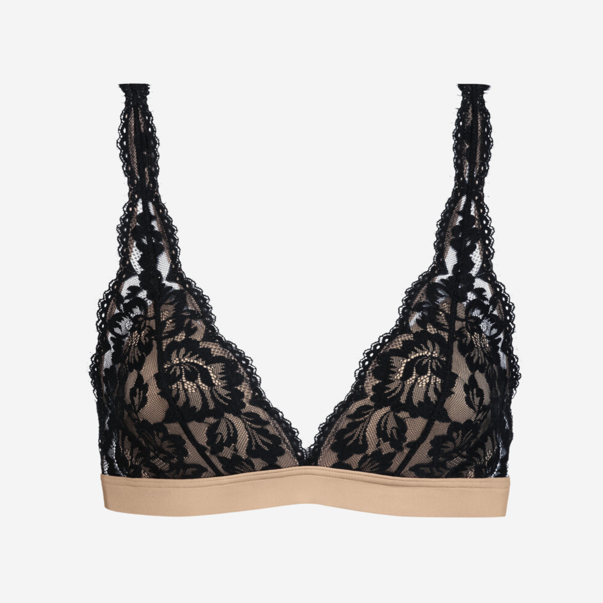 Serie Poetry Vogue Triangle Padded Bra in Golden Hazel