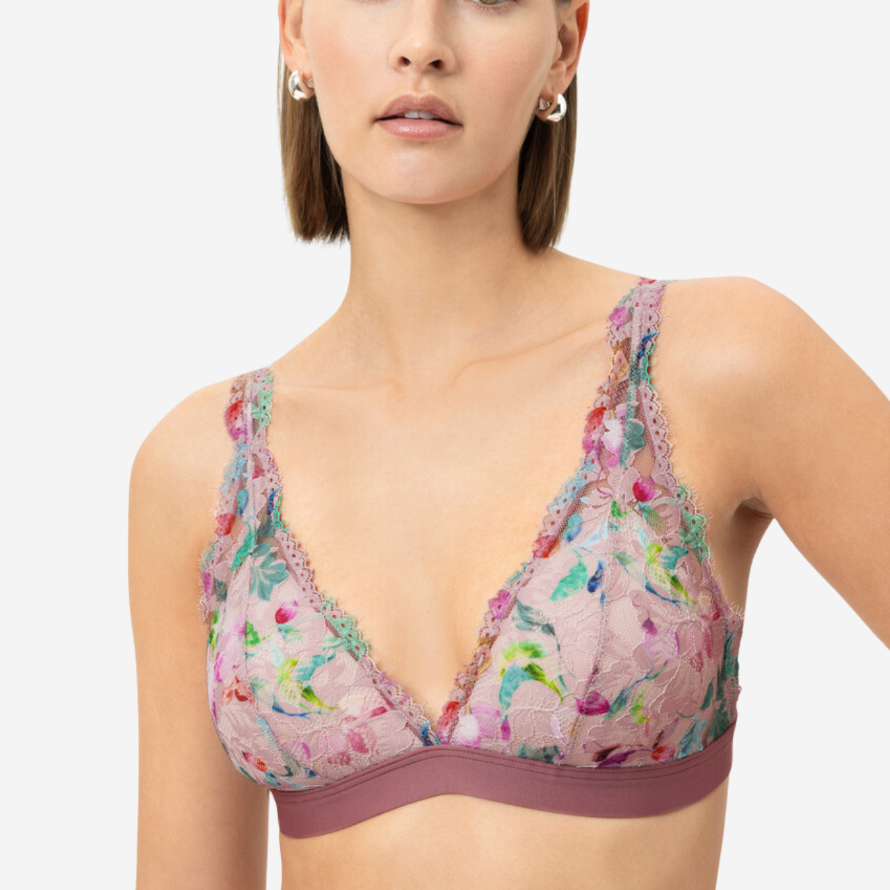 Serie Poetry Vogue Triangle Padded Bra in Java