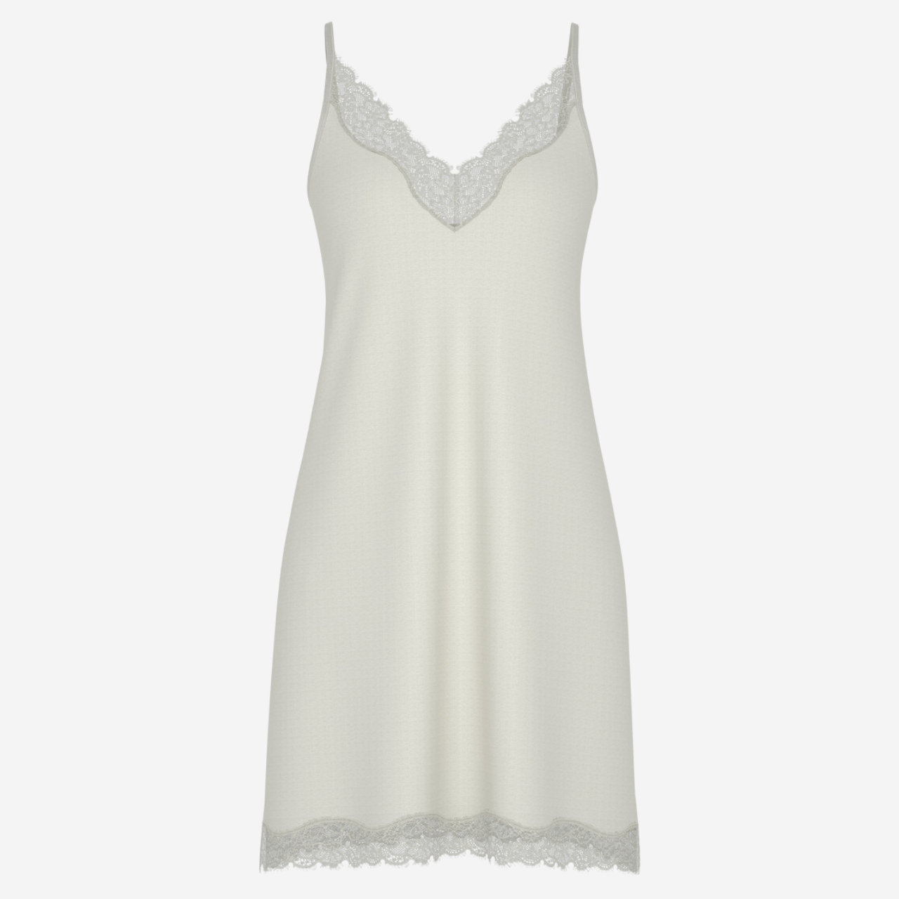Mey Pure Shine Lace Nightie in Champagne