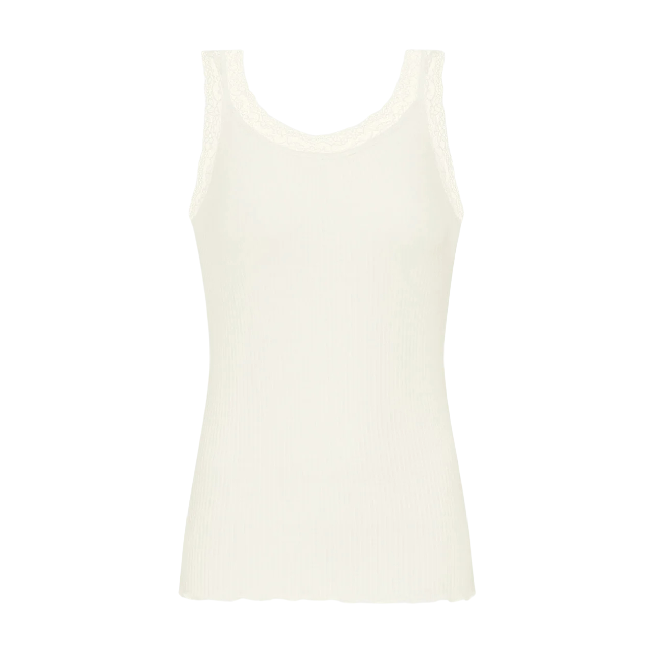 Serie Wool Expressive Tank Top in Oatmilk