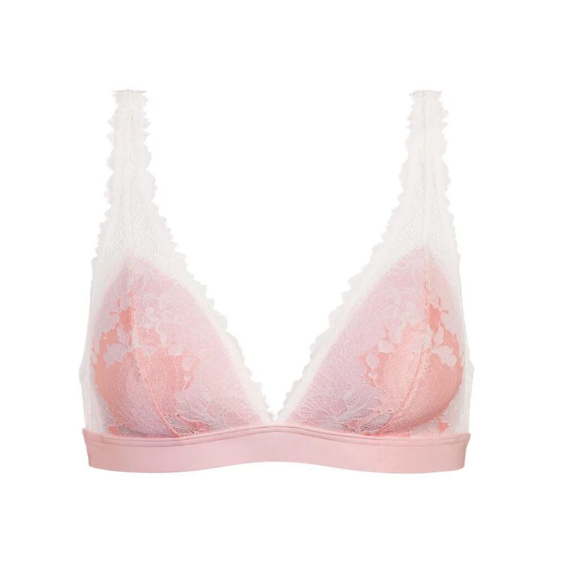 Serie Poetry Dream Triangle Padded Bra in Bonbon Pink
