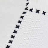 Karolia Wool Loose Topstitching Pant