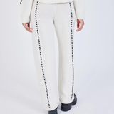 Karolia Wool Loose Topstitching Pant