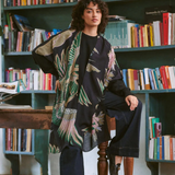 Crane Emerald Wool Throwover