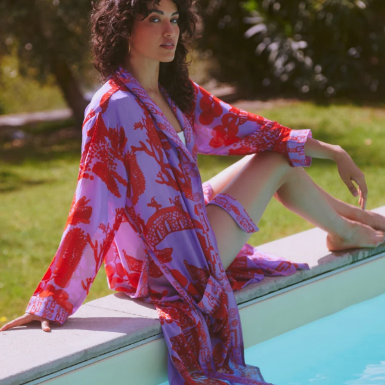 Giant Willow Violet Gown