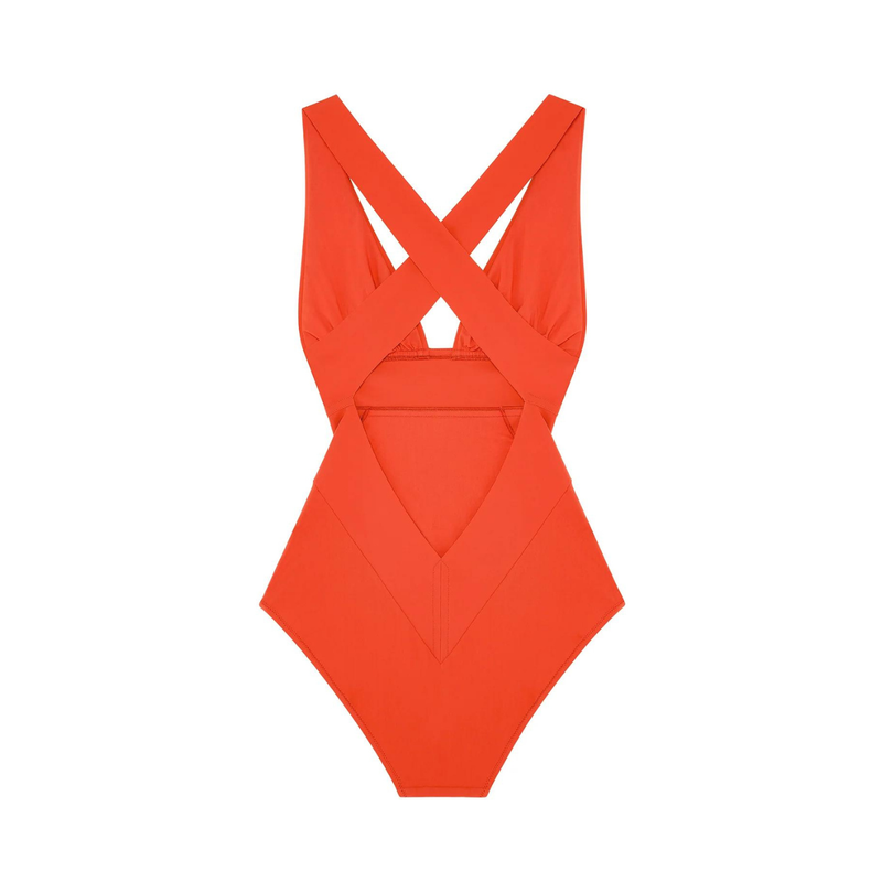 Capri Swimsuit in Orange