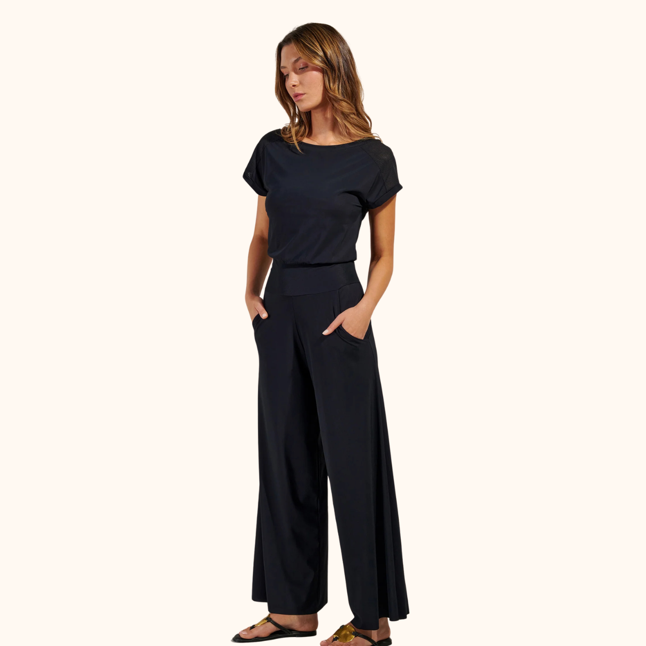 Cleane Jumpsuit in Black