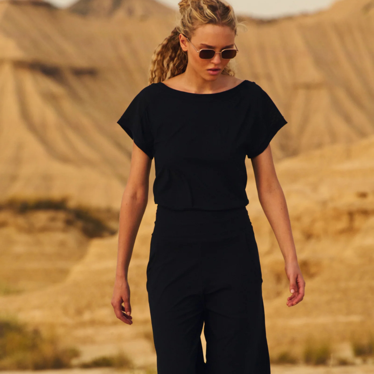 Cleane Jumpsuit in Black
