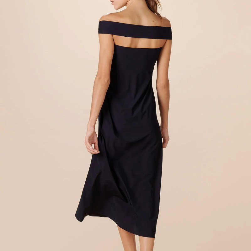 Petra Multi-Position Pareo Skirt in Black