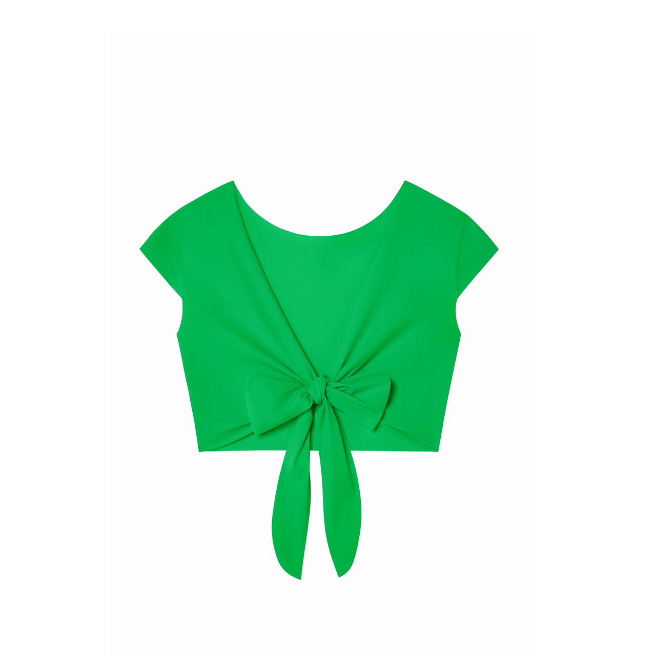 Tako Wrap Crop Top in Pomme