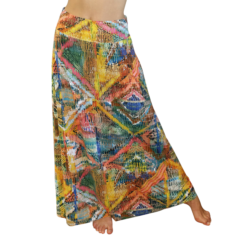 Jaya Maxi Skirt in Masai Print