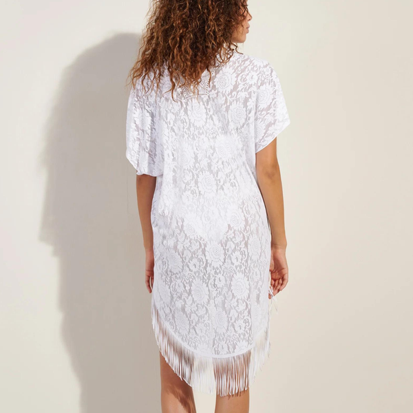 Jesse Lace Tunic in White